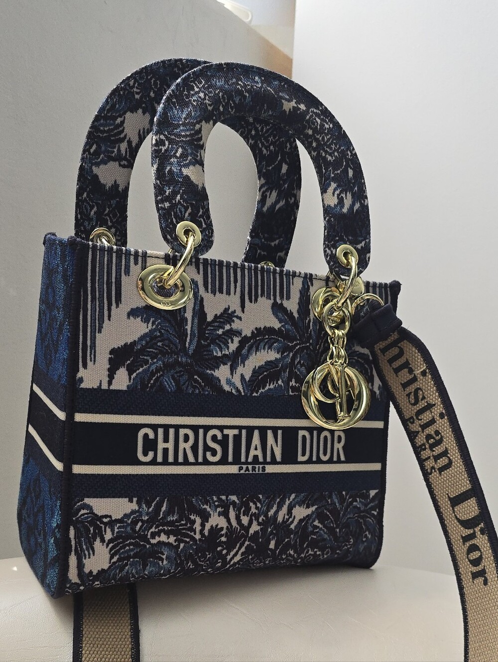 COPY - Dior Lady D-lite bag not designer but so alike medium bag 24 with…